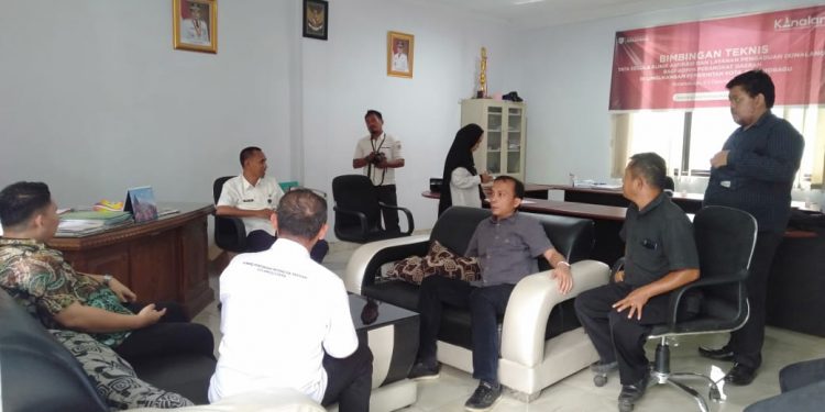 Terkait HPN Ke-87, KPID Sulut Sambangi Diskominfo Kotamobagu