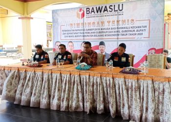 Bawaslu Boltim Perketat Pengawasan Pilkada 2020