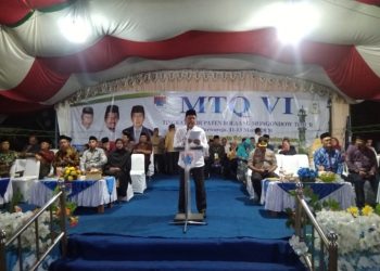Rusdi Gumalangit Resmi Membuka MTQ Ke-VI Tingkat Kabupaten