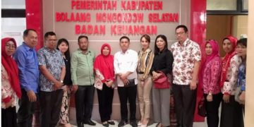DPRD Bolmong dan BPKPD Bolsel Tukar Informasi Pengelolaan Keuangan Daerah