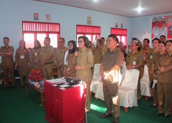 Lewat Teleconference Dengan Wagub Sulut, Yasti Laporkan Perkembangan Terkini Bolmong