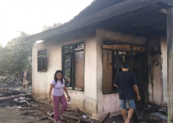 Ditinggal Berjualan, Satu Rumah di Mopait Ludes Dilalap si Jago Merah