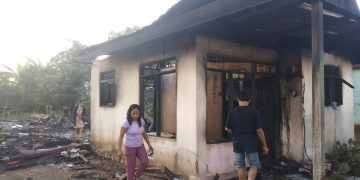 Ditinggal Berjualan, Satu Rumah di Mopait Ludes Dilalap si Jago Merah