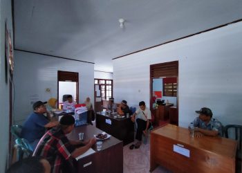 Disperindagkop Gelar Rapat Evaluasi dengan Security dan Mandor Pasar