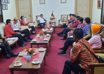 Bupati Bolsel Hadiri Rapat Penanganan PETI bersama Gubernur Sulut