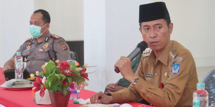 Pemkab Bolsel Rapat Evaluasi Tim Gugus Tugas Pencegahan dan Penanganan Covid-19