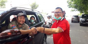 DPC PDIP Bolsel, KBM dan Sahabat H2M Berbagi Masker Gratis