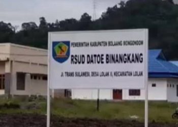 RS Datoe Binangkang Jadi Penunjang Rujukan Pasien Covid-19