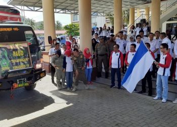 Wabup Lepas Peserta Karnaval Gebyar PAUD 2020