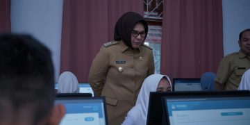 TBNK Buka UNBK di SMAN 1 Kotamobagu