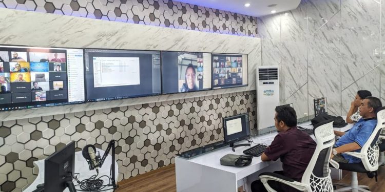 Pemkab Bolmong Daerah Pertama di BMR yang Sudah Siap Rapat Online