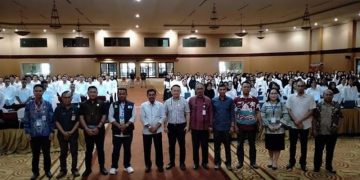 Sehan Landjar Buka Ujian Tes SKD CPNS Boltim