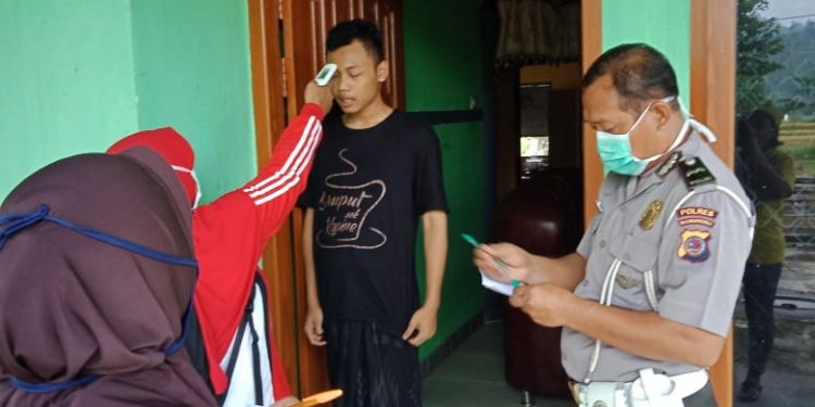 Puskesmas Mopuya Lakukan Pemeriksaan 20 Orang Berstatus Notifikasi