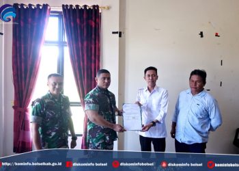 Bupati Bolsel Teken NPHD Dengan Danrem 131 Santiago Manado