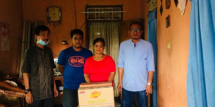 Dinsos Bolmong Bantu Korban Kebakaran di Desa Mopait