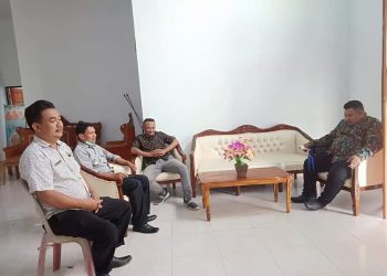DPRD Boltim Lakukan Pemantauan Pos Covid-19 Wilayah Nuangan