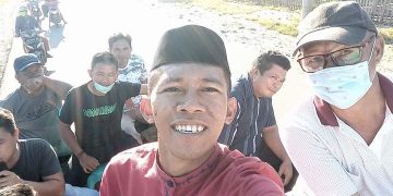 Pemdes Biontong I Lakukan Publikasi Keliling Pencegahan Covid-19