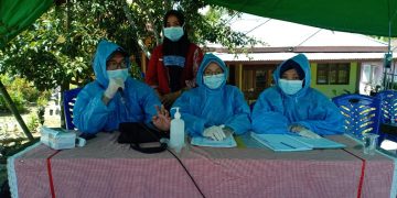 Perbatasan Boltim Dan KK Terus Maksimalkan Penjagaan Oleh Tim Gugus Tugas