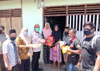 Camat Tomini Apresiasi Bantuan Sembako Pemda Bolsel