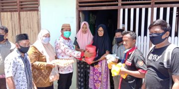 Camat Tomini Apresiasi Bantuan Sembako Pemda Bolsel