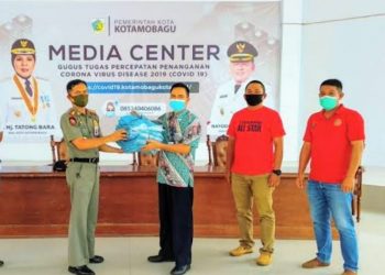 Cegah Covid-19, ASN Kotamobagu Sumbang APD