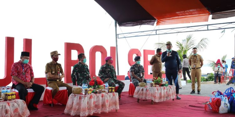 Sambangi Bolsel, Wagub Disambut Bupati dan Mantan Bupati Dua Periode