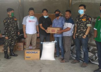 Ansor dan Kadin Kotamobagu Bagikan 1.200 Paket Sembako