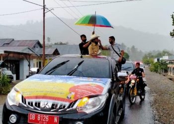 Tugas Mulia Bupati Sehan Landjar, Sosialisasi Cegah Covid-19 Di Tujuh Kecamatan