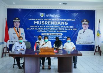 Pemkot Kotamobagu Gelar Musrenbang Secara Online