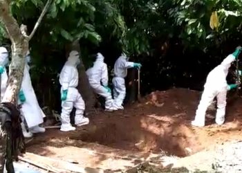 Pasien PDP Asal Bolmut Yang Meninggal di RSUD Kotamobagu, Dikebumikan Standar SOP Covid-19