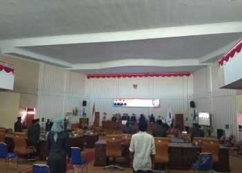 DPRD Bolmut Gelar Paripurna Penyampaian LKPJ Bupati Tahun 2019