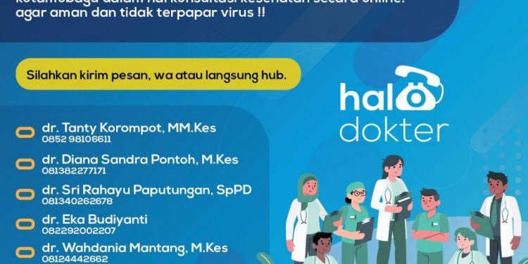 Konsultasi kesehatan, Halo Dokter Siap Layani Warga Kotamobagu