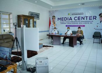 Bangun Komunikasi, Nayodo Rapat Daring Dengan BPJS Cabang Tomohon