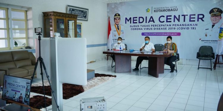 Bangun Komunikasi, Nayodo Rapat Daring Dengan BPJS Cabang Tomohon