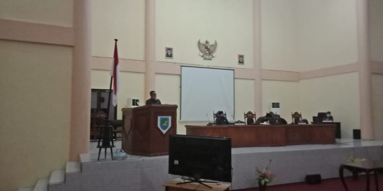 DPRD Bolmong Paripurna LKPJ Tahun 2019