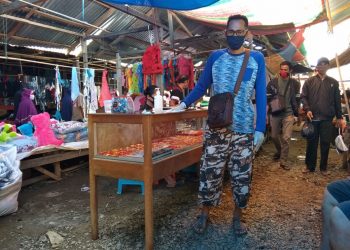 Pedagang di Pasar Bintauna Mulai Menjerit Akibat Dampak Covid-19