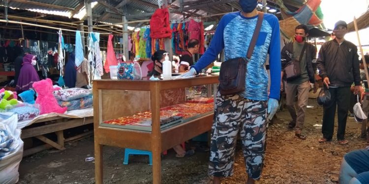 Pedagang di Pasar Bintauna Mulai Menjerit Akibat Dampak Covid-19