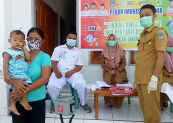 Puskesmas Molibagu Gelar Pekan Imunisasi Dunia