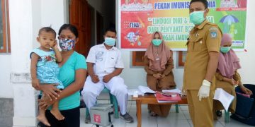 Puskesmas Molibagu Gelar Pekan Imunisasi Dunia