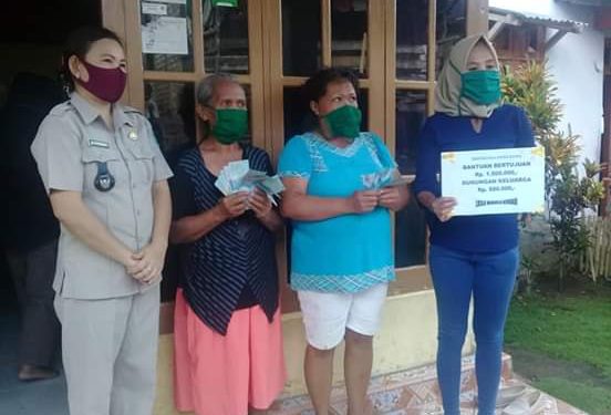 Tiga Lansia Berstatus Janda Dapat Bantuan Kemensos RI