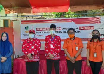 Bantuan Sosial Tunai di Bolsel Mulai di Cairkan