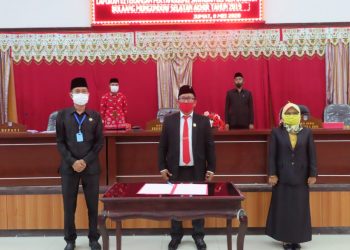 Dekab Bolsel Gelar Paripurna LKPJ Tahap II, Tahun 2019