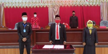 Dekab Bolsel Gelar Paripurna LKPJ Tahap II, Tahun 2019