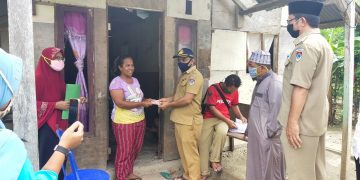 Pemdes Bulawan Dua Salurkan BLT DD