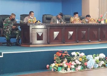 Sehan Pimpin Rapat Evaluasi Penanganan Covid-19