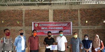 54 KK Penerima BLT Desa Pontodon Disalurkan