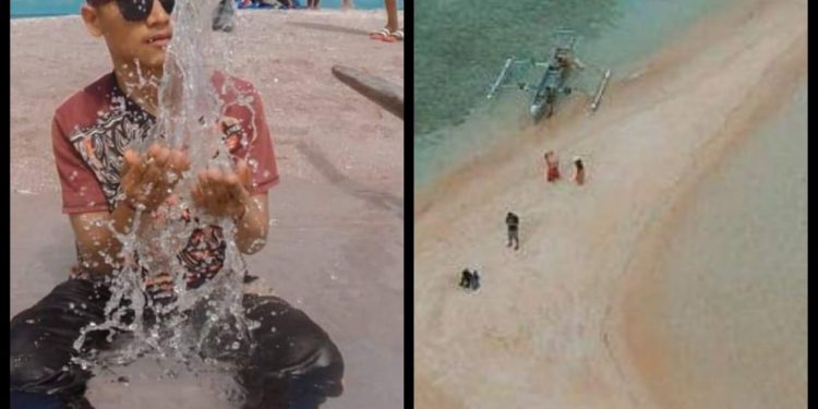 Arif Hakim Habiskan Akhir Pekan di Pasir Putih Tabilaa