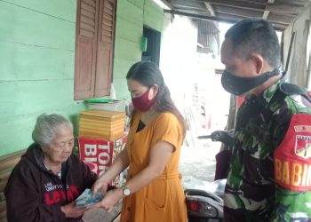 Pemdes Pangian Salurkan 102 Penerima BLT