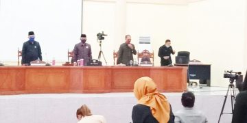 DPRD Bolmong Gelar Paripurna  LKPJ Secara Daring