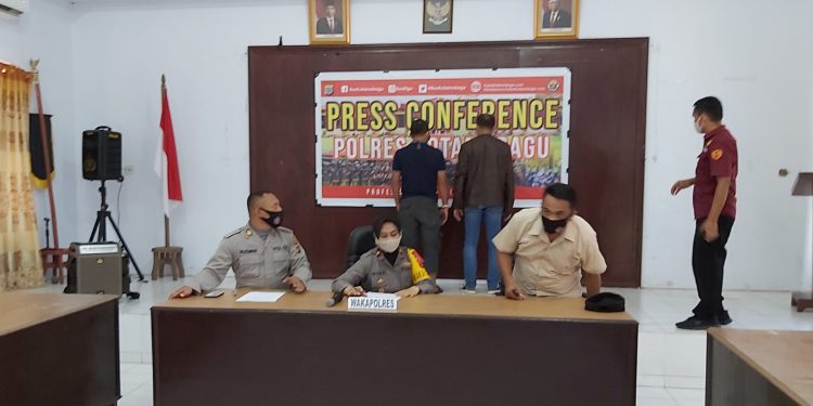 Pelaku PETI Tanoyan Lengkap Dengan Peralatan Diamankan Polres Kotamobagu